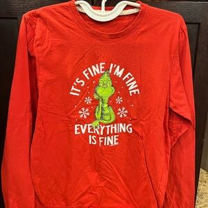 Grinch long sleeve tee
